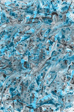 Mavi boya, arka plan doku