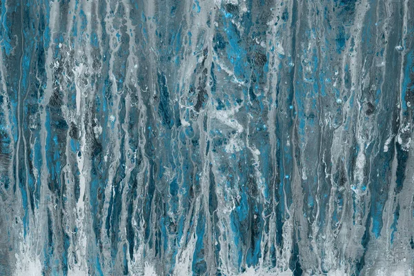 Textura Pintura Azul Fundo Abstrato — Fotografia de Stock