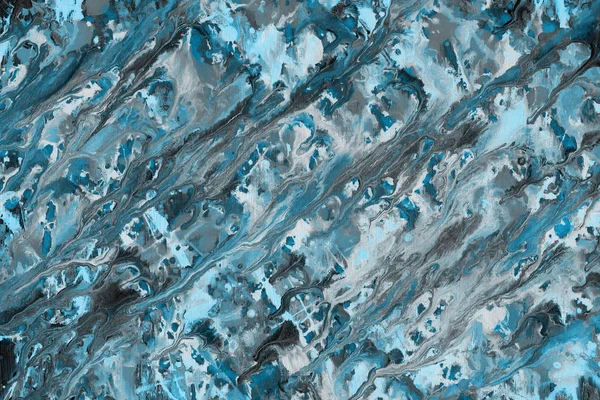 Textura Pintura Azul Fundo Abstrato — Fotografia de Stock