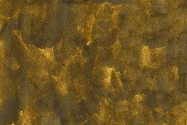 Textura Tinta Dourada Fundo Abstrato — Fotografia de Stock