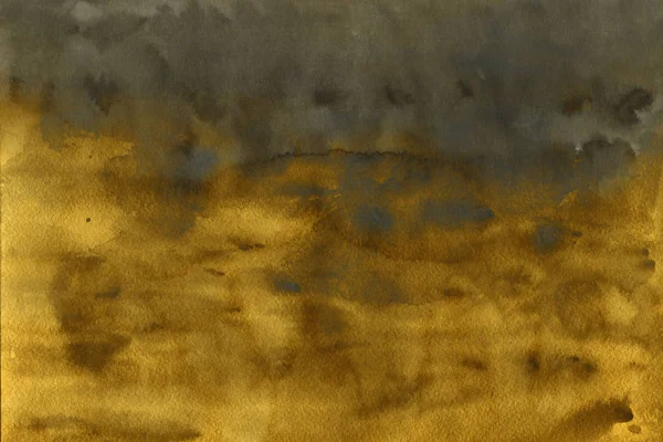 Tekstura Złoty Tusz Streszczenie Tło — Zdjęcie stockowe