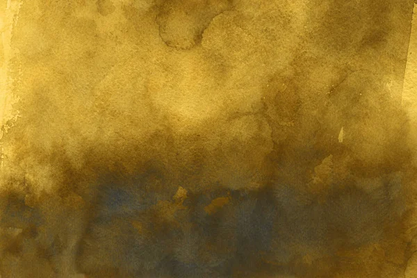 Textura Tinta Dourada Fundo Abstrato — Fotografia de Stock