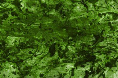 boya ile yeşil arka plan doku sıçramalarına