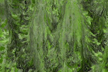 boya ile yeşil arka plan doku sıçramalarına