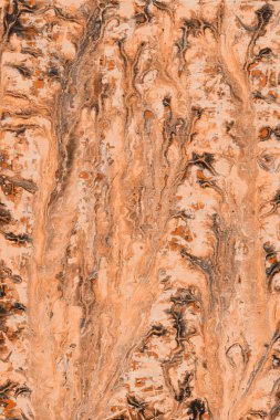 boya ile turuncu arka plan doku sıçramalarına