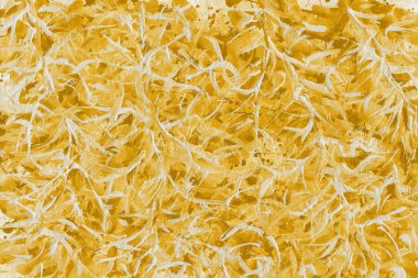 altın arka plan boya ile doku sıçramalarına