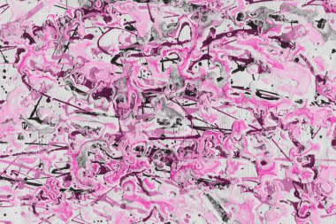 boya ile pembe arka plan doku sıçramalarına