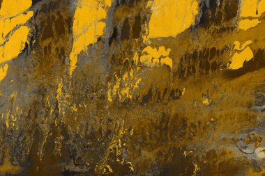 altın arka plan boya ile doku sıçramalarına