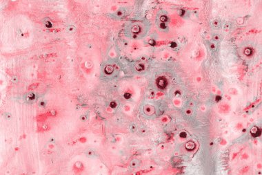 boya ile kırmızı arka plan doku sıçramalarına