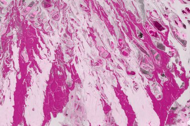 boya ile pembe arka plan doku sıçramalarına