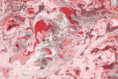 boya ile kırmızı arka plan doku sıçramalarına