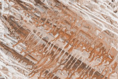 boya ile turuncu arka plan doku sıçramalarına