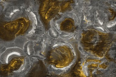 altın arka plan boya ile doku sıçramalarına