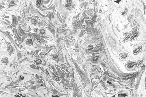 Серебристый Абстрактный Фон Брызгами Краски Текстуры — стоковое фото