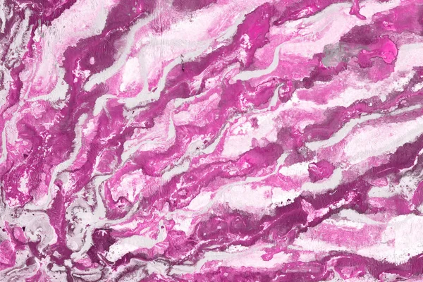 Fundo Abstrato Rosa Com Pintura Espirra Textura — Fotografia de Stock