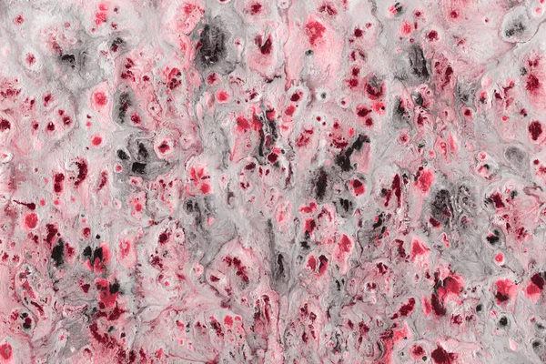 Червоний Абстрактний Фон Текстурою Бризок Фарби — стокове фото