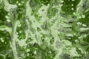 boya ile yeşil arka plan doku sıçramalarına