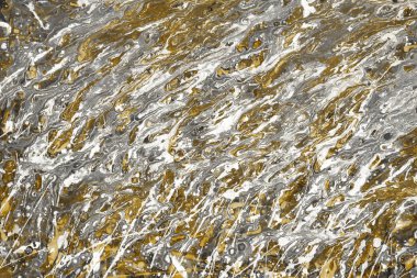 altın arka plan boya ile doku sıçramalarına