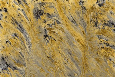 altın arka plan boya ile doku sıçramalarına