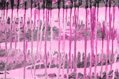 boya ile pembe arka plan doku sıçramalarına