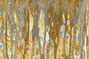 altın arka plan boya ile doku sıçramalarına