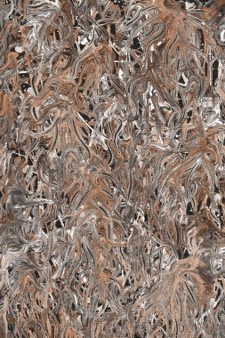 boya ile turuncu arka plan doku sıçramalarına