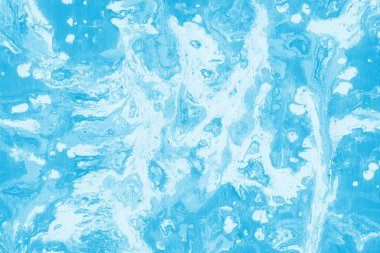 hafif mavi arka plan boya su sıçramalarına doku ile