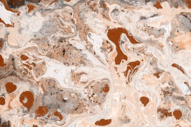 boya ile turuncu arka plan doku sıçramalarına