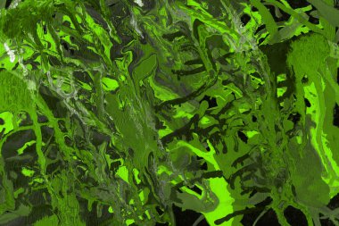 boya ile yeşil arka plan doku sıçramalarına