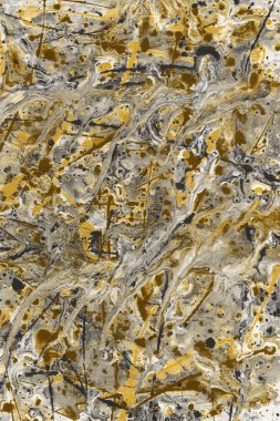 altın arka plan boya ile doku sıçramalarına