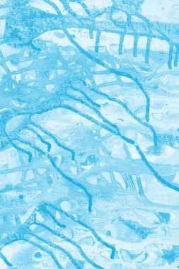 hafif mavi arka plan boya su sıçramalarına doku ile