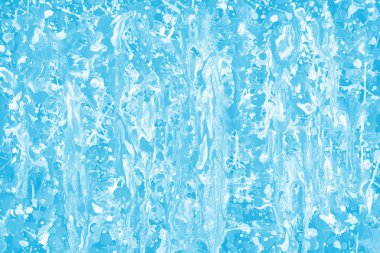 hafif mavi arka plan boya su sıçramalarına doku ile