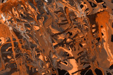 turuncu soyut boya arka plan tam kare görüntü