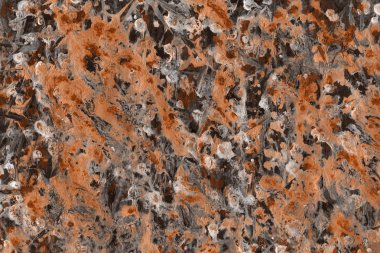 boya ile turuncu arka plan doku sıçramalarına