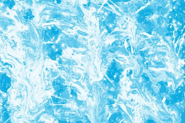 hafif mavi arka plan boya su sıçramalarına doku ile