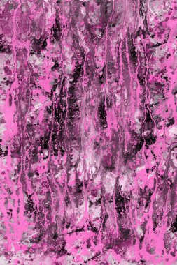 boya ile pembe arka plan doku sıçramalarına