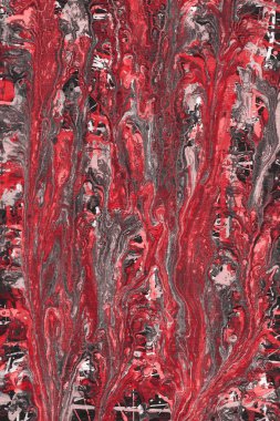 boya ile kırmızı arka plan doku sıçramalarına