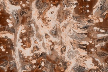 boya ile turuncu arka plan doku sıçramalarına