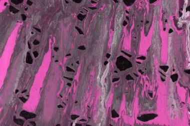 boya ile pembe arka plan doku sıçramalarına