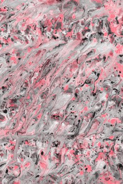 boya ile kırmızı arka plan doku sıçramalarına