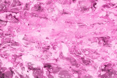 boya ile pembe arka plan doku sıçramalarına