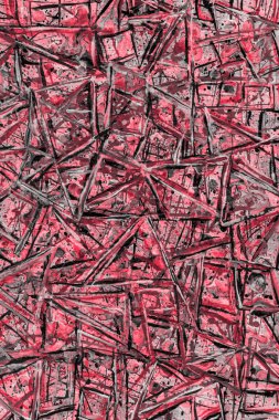 boya ile kırmızı arka plan doku sıçramalarına