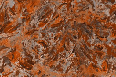 boya ile turuncu arka plan doku sıçramalarına