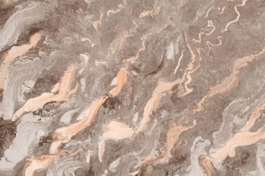 boya ile turuncu arka plan doku sıçramalarına