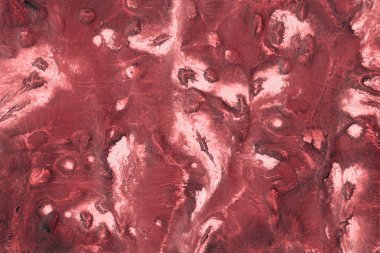 boya ile kırmızı arka plan doku sıçramalarına