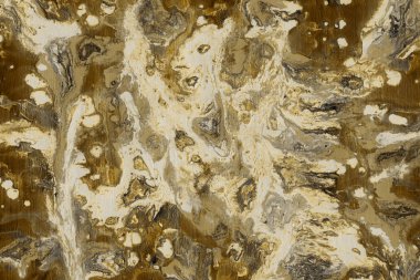 altın arka plan boya ile doku sıçramalarına