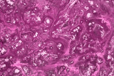 boya ile pembe arka plan doku sıçramalarına