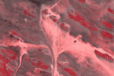 boya ile kırmızı arka plan doku sıçramalarına