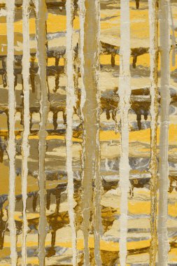 altın arka plan boya ile doku sıçramalarına