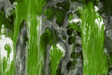 Yeşil soyut boya arka plan tam kare görüntü